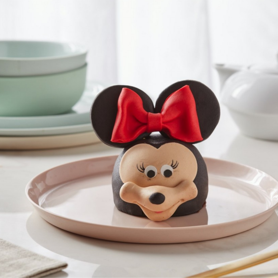 Minnie Mouse Tek Kişilik Pasta
