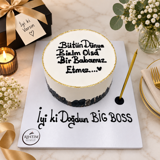 “Bir Babamız Etmez” Pasta
