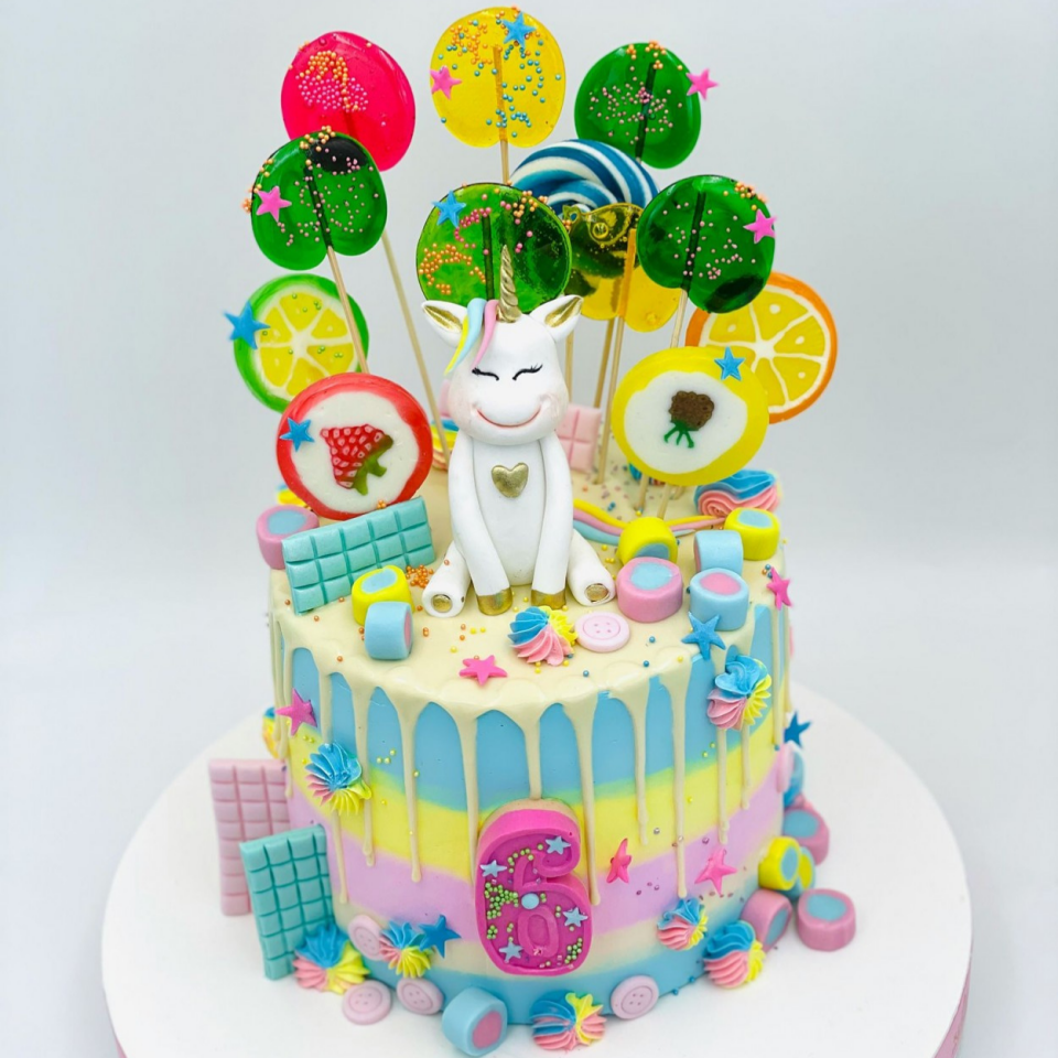 Şekerli Unicorn Pasta