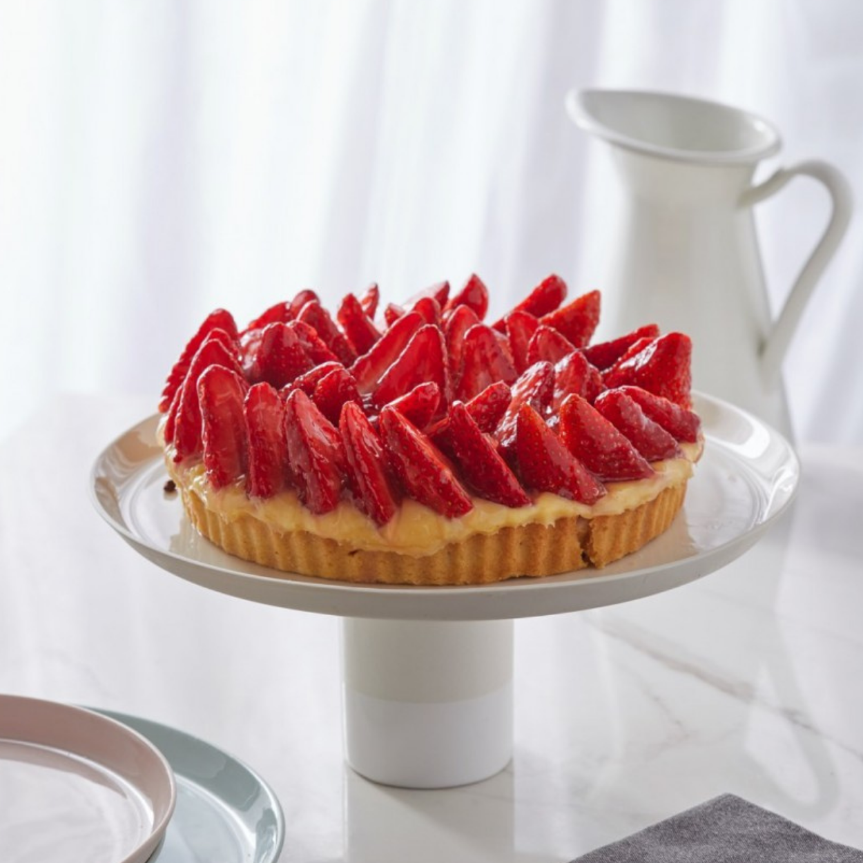 Çilekli Tart